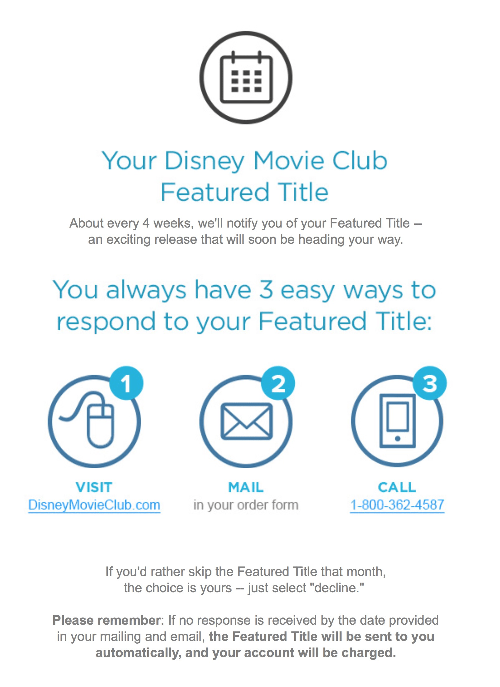 Disney Movie Club Logo