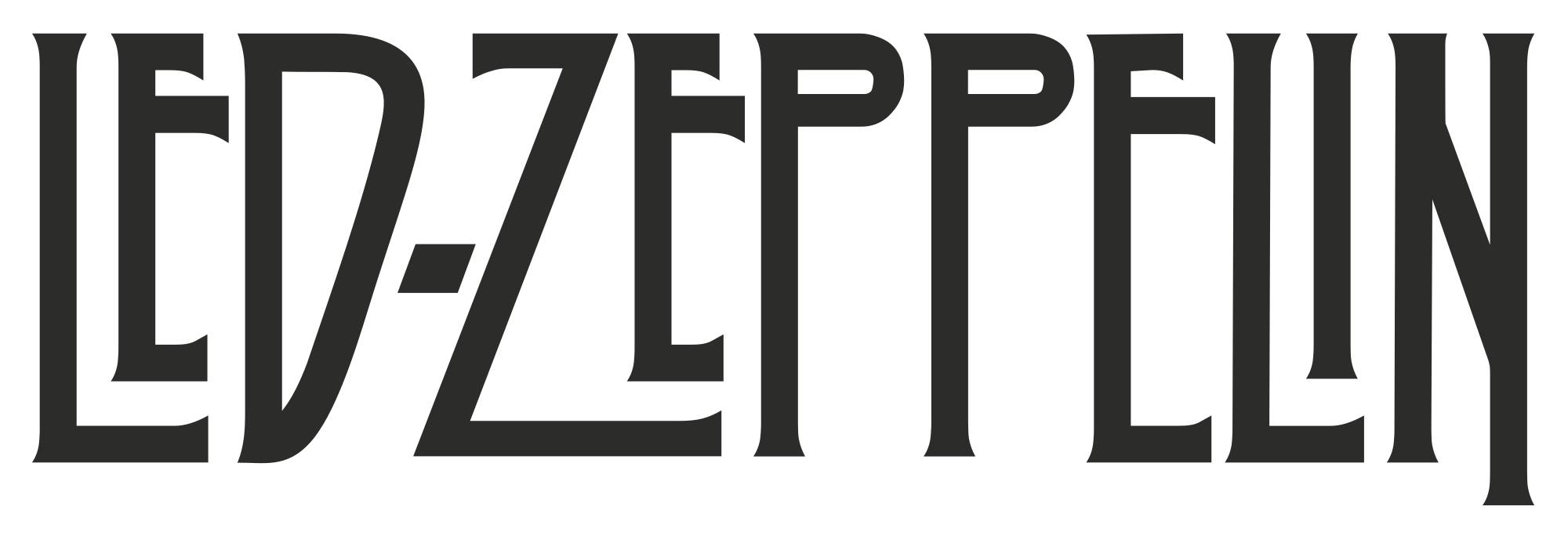LED Zeppelin Logo LogoDix