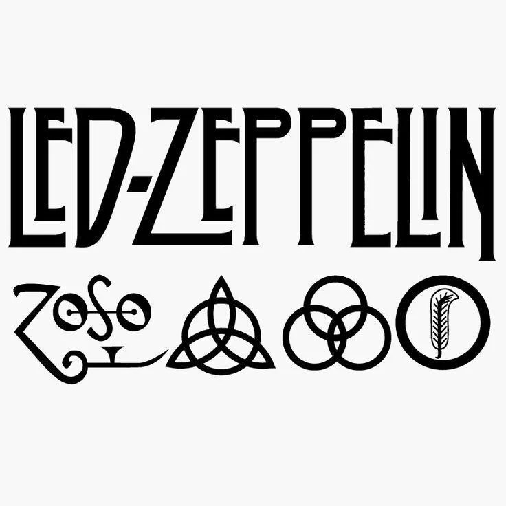 LED Zeppelin Logo LogoDix