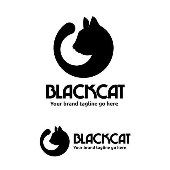 Black Cat Logo LogoDix