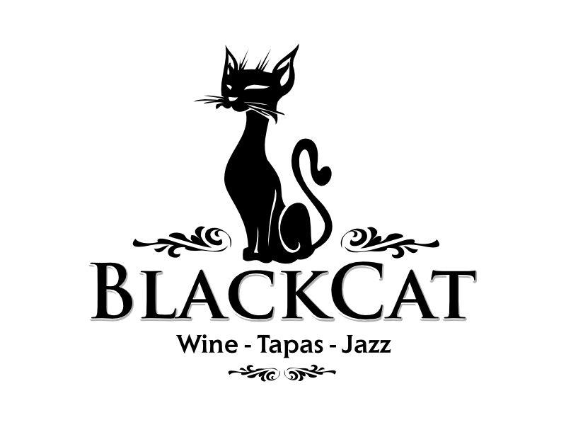 Black Cat Logo LogoDix