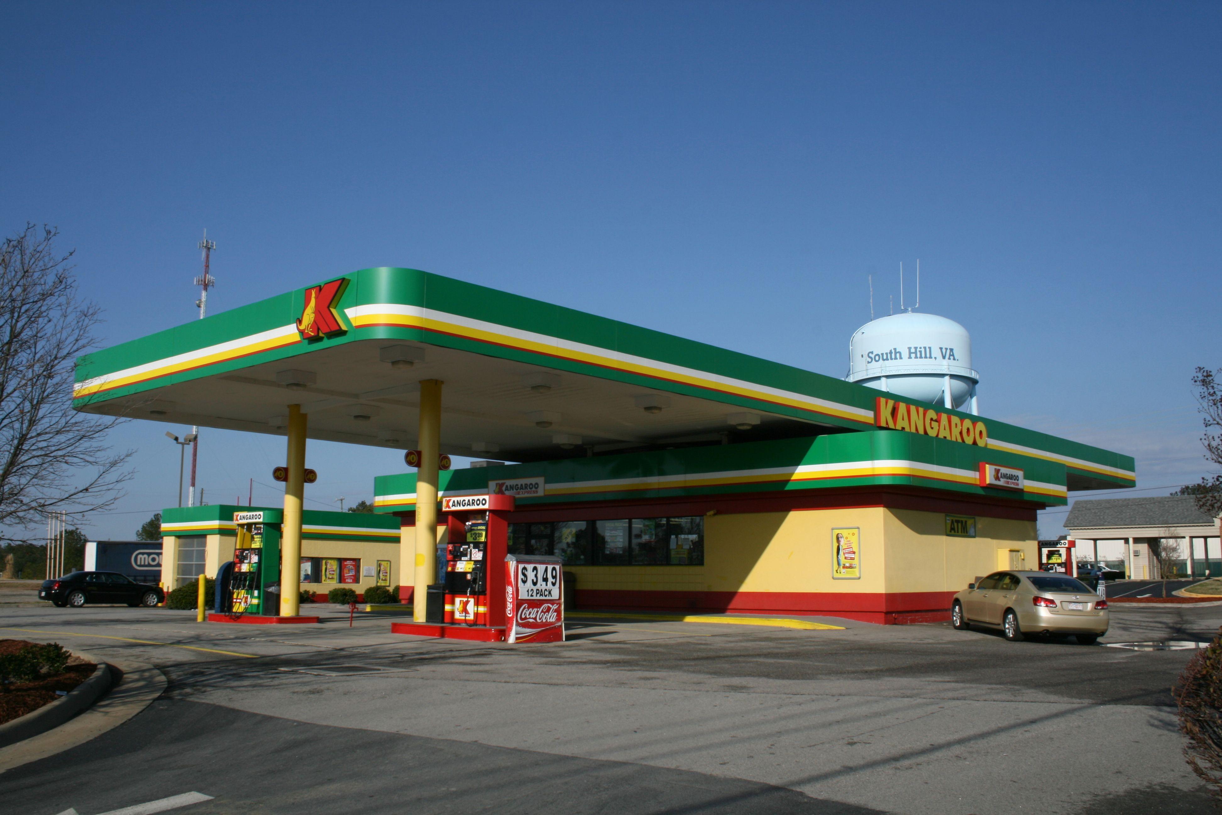 Kangaroo Gas Station Logo LogoDix