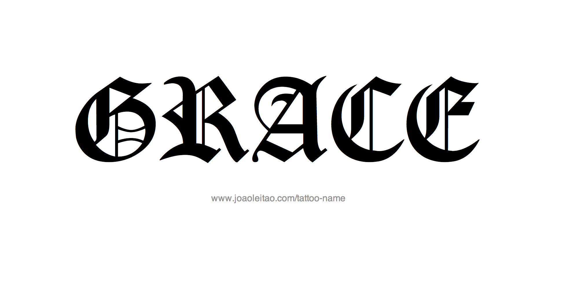 Grace Name Logo