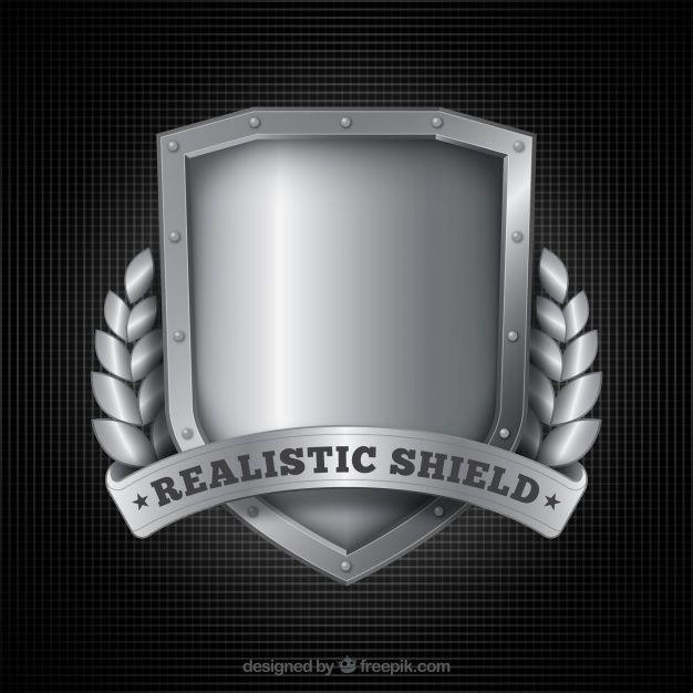 Silver Shield Logo LogoDix
