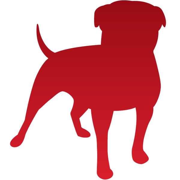 Red Bulldog Logo LogoDix