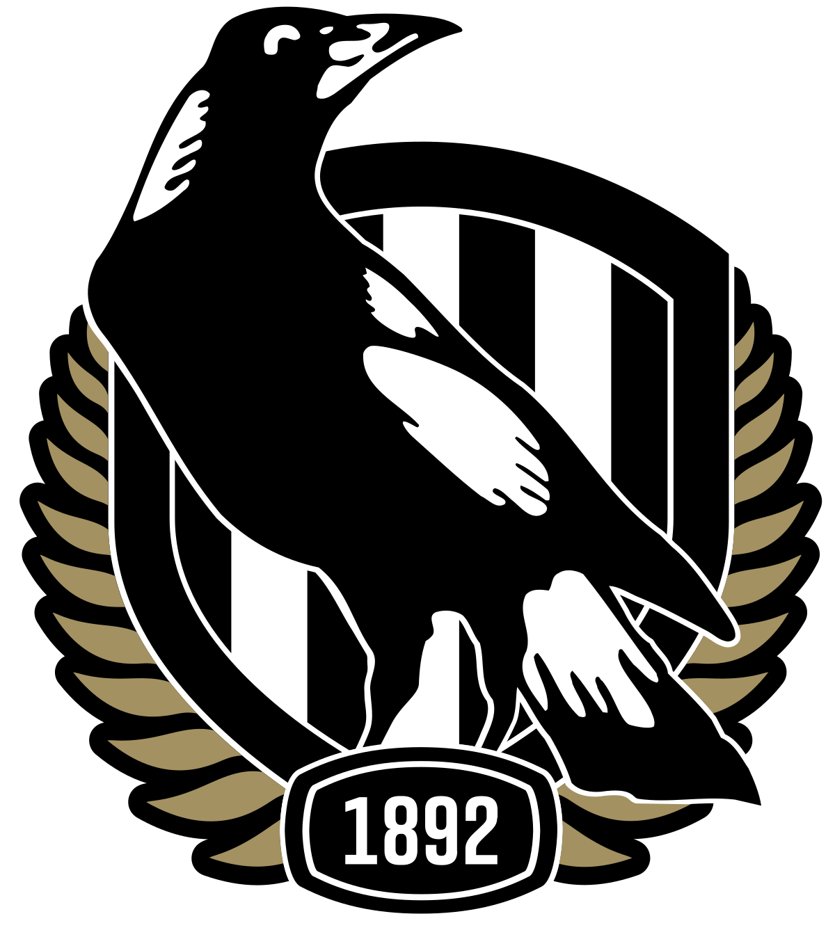 Black and White Football Team Logo LogoDix