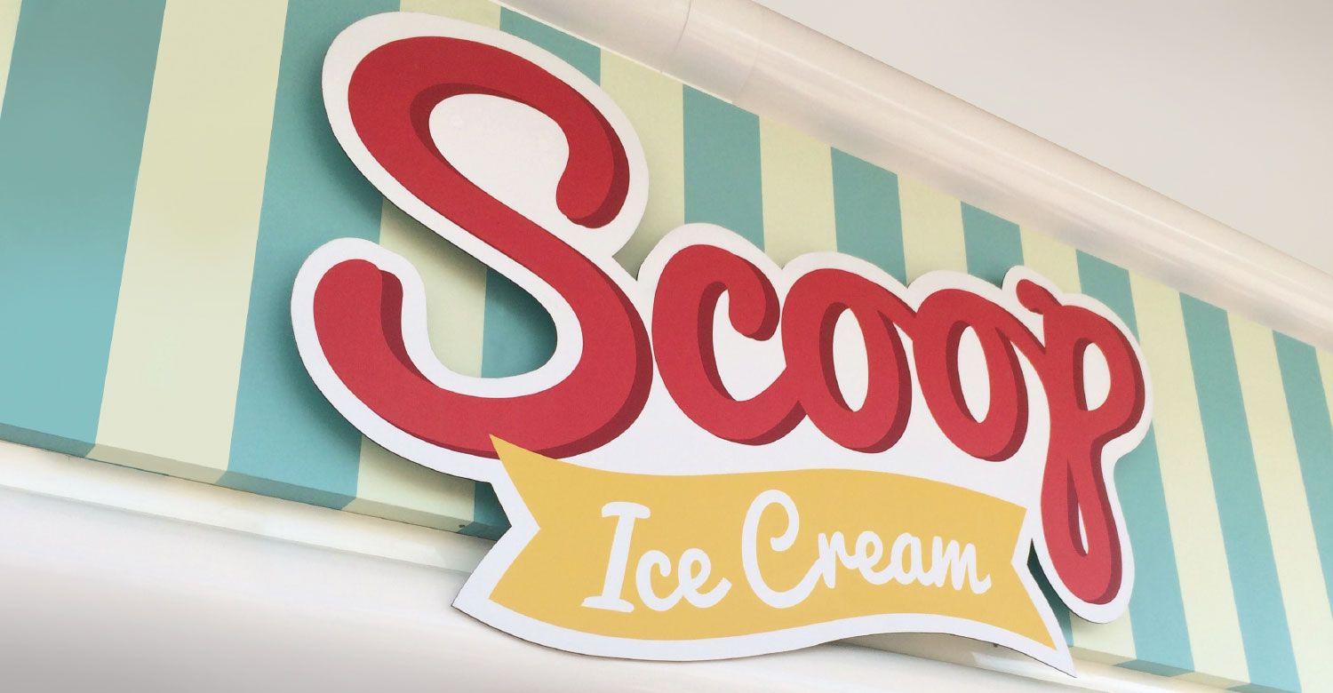 Scoops Ice Cream Logo