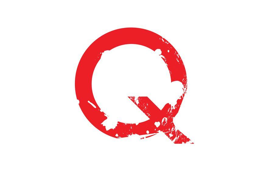 Red Q Logo LogoDix