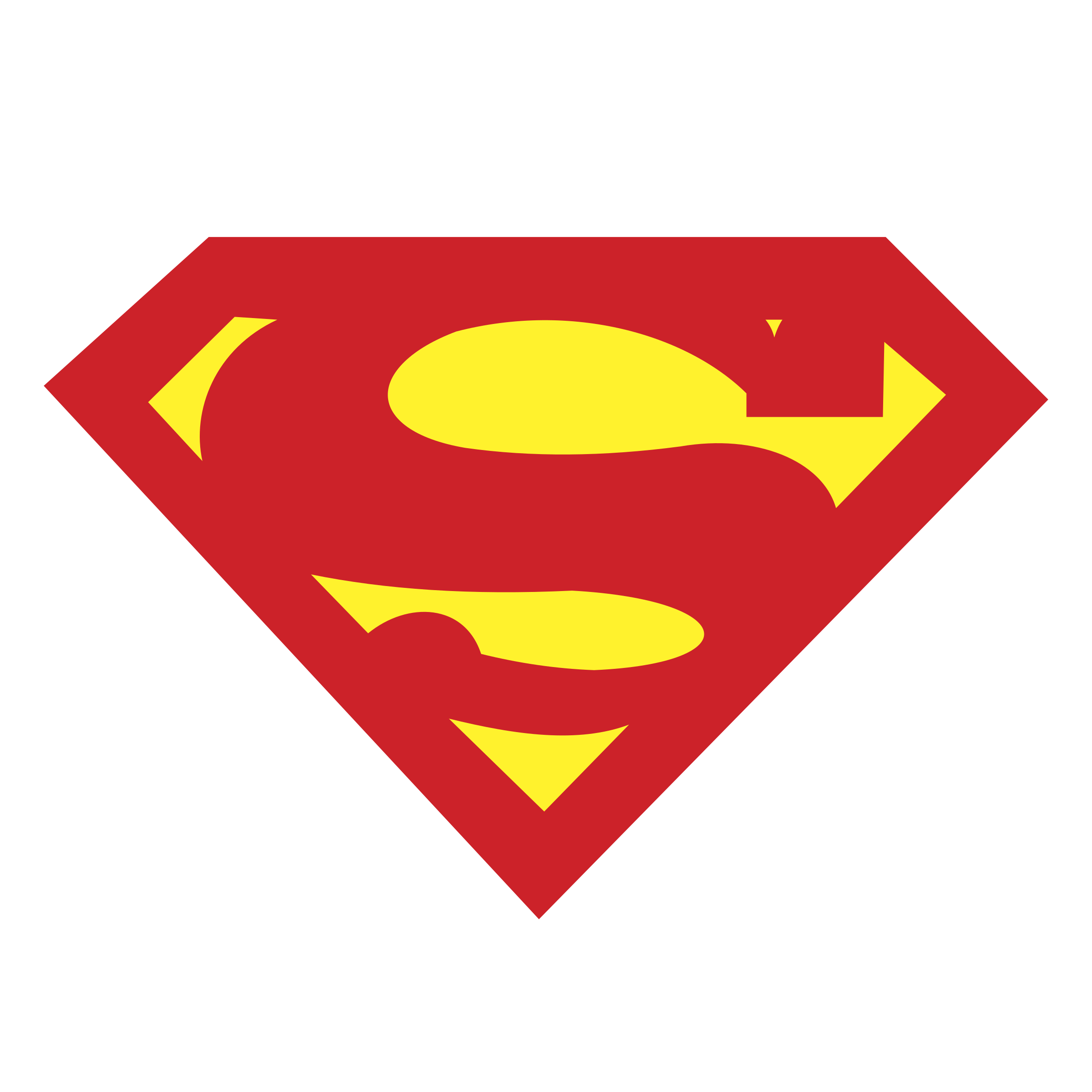 Red Black and White Superman Logo LogoDix