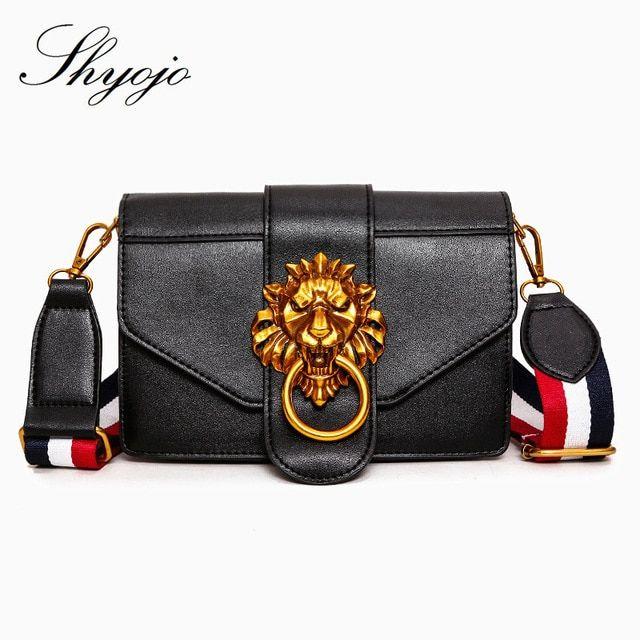Purse with Lion Logo LogoDix