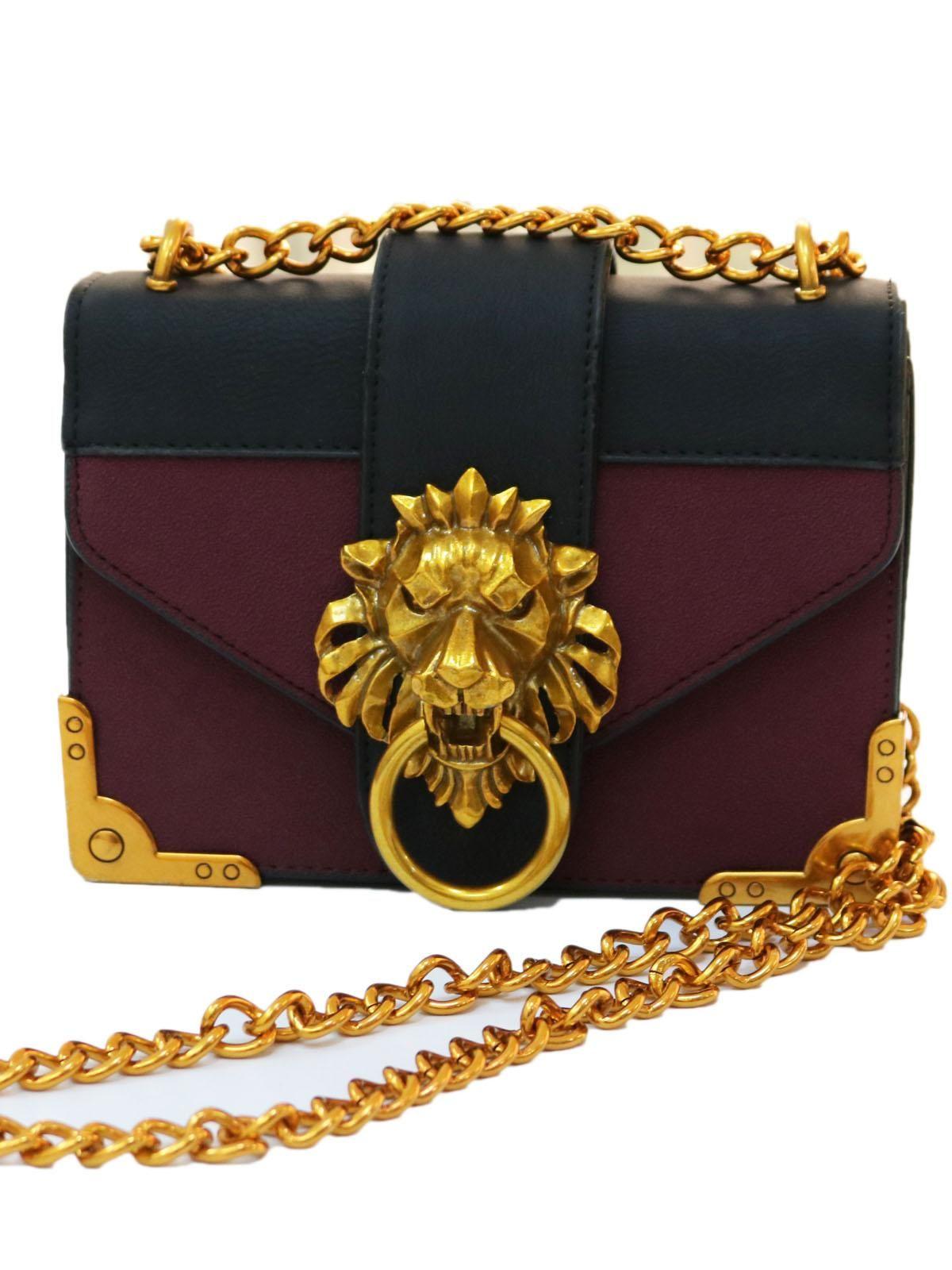 Purse with Lion Logo