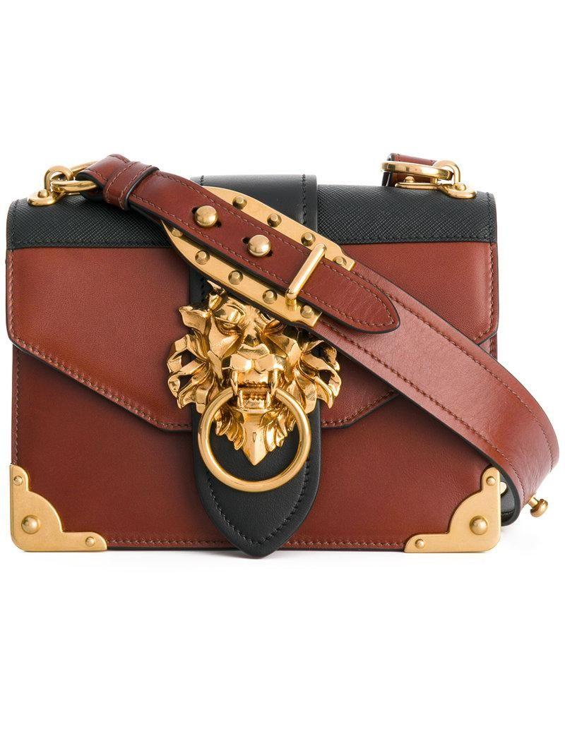 Purse with Lion Logo LogoDix