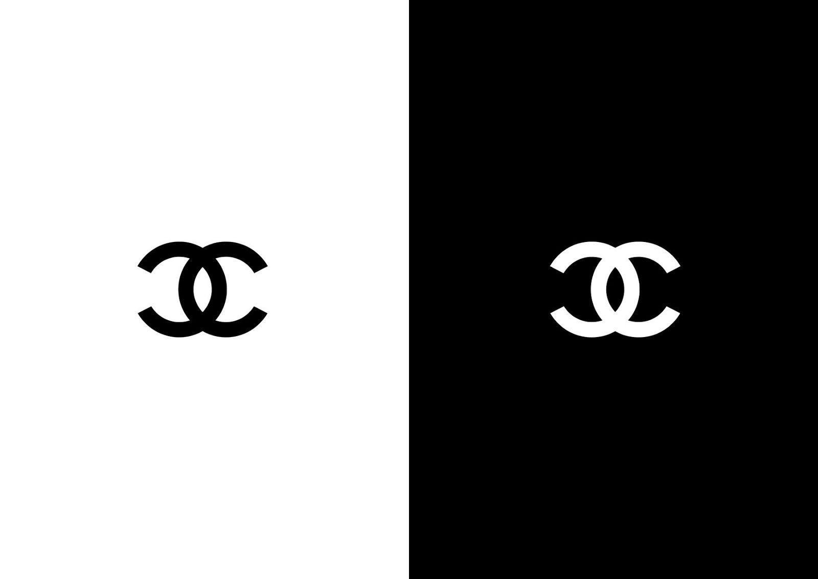 White Chanel Symbol