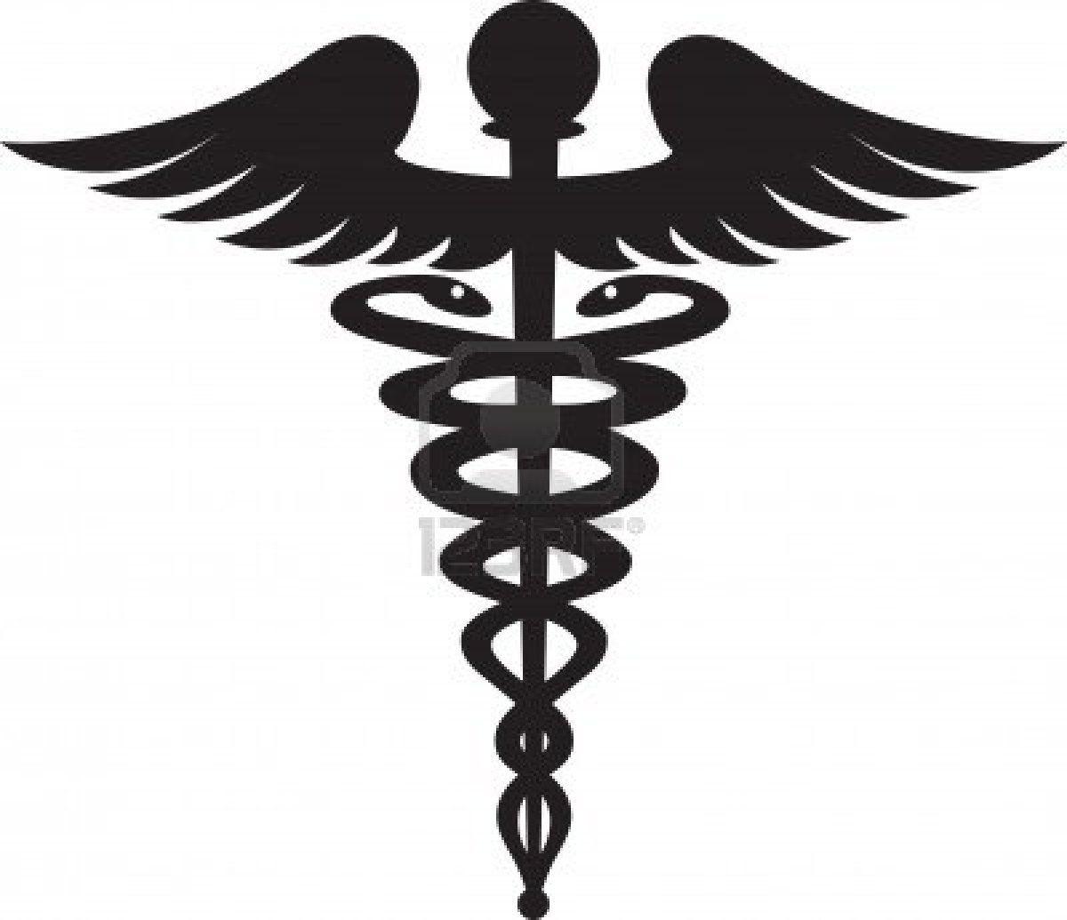 Medical Cross Snake Logo