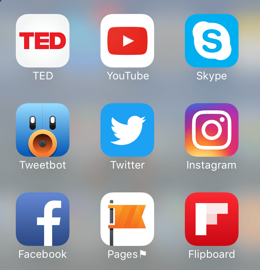 Most Popular Mobile Apps Logo LogoDix