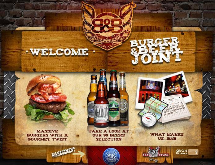 Burger and Beer Joint Logo