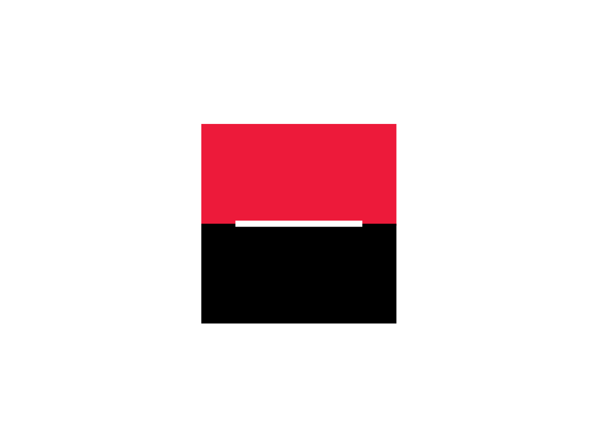 Black and Red Rectangles Logo