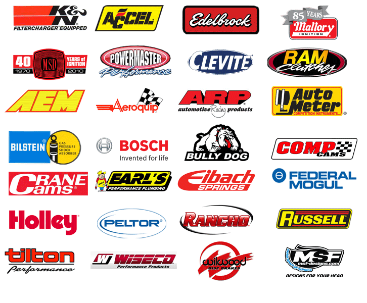 Race Car Parts Logo
