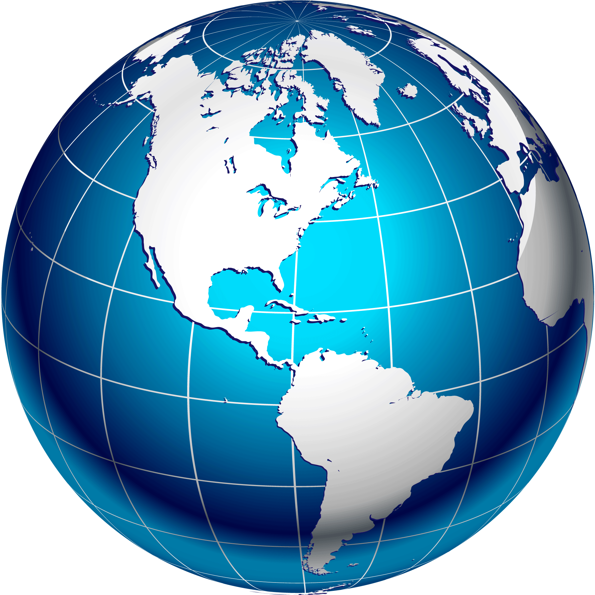 Blue World Globe Logo LogoDix