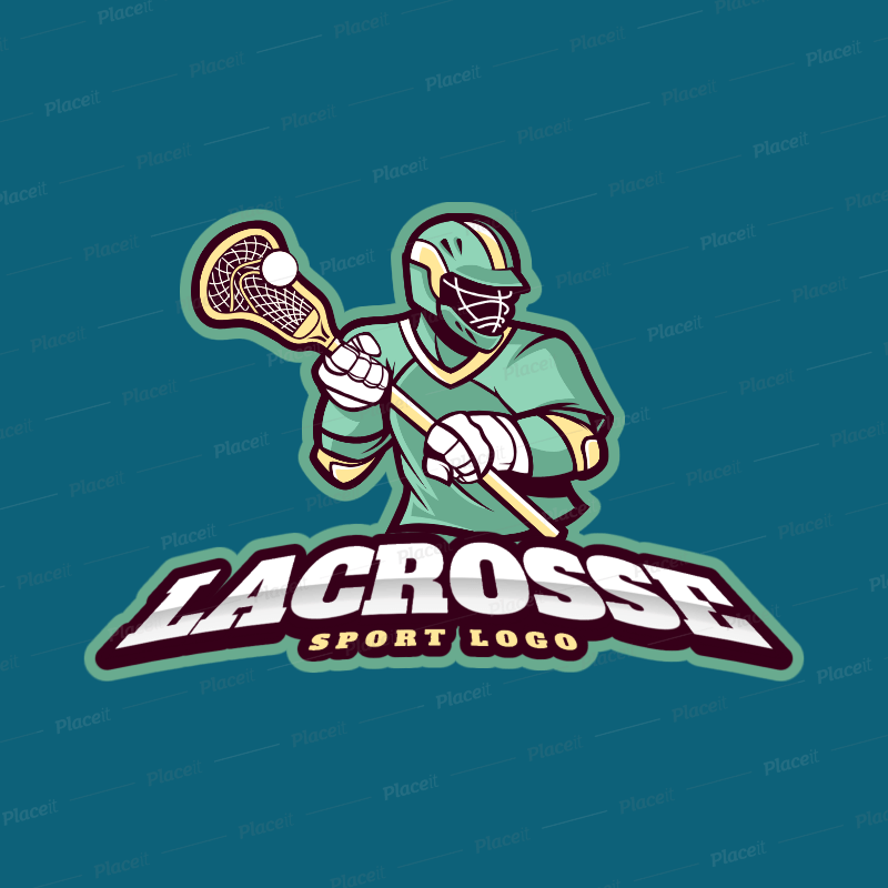 Cool Lacrosse Logo