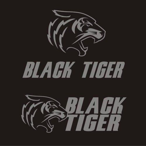 Black Tiger Logo LogoDix