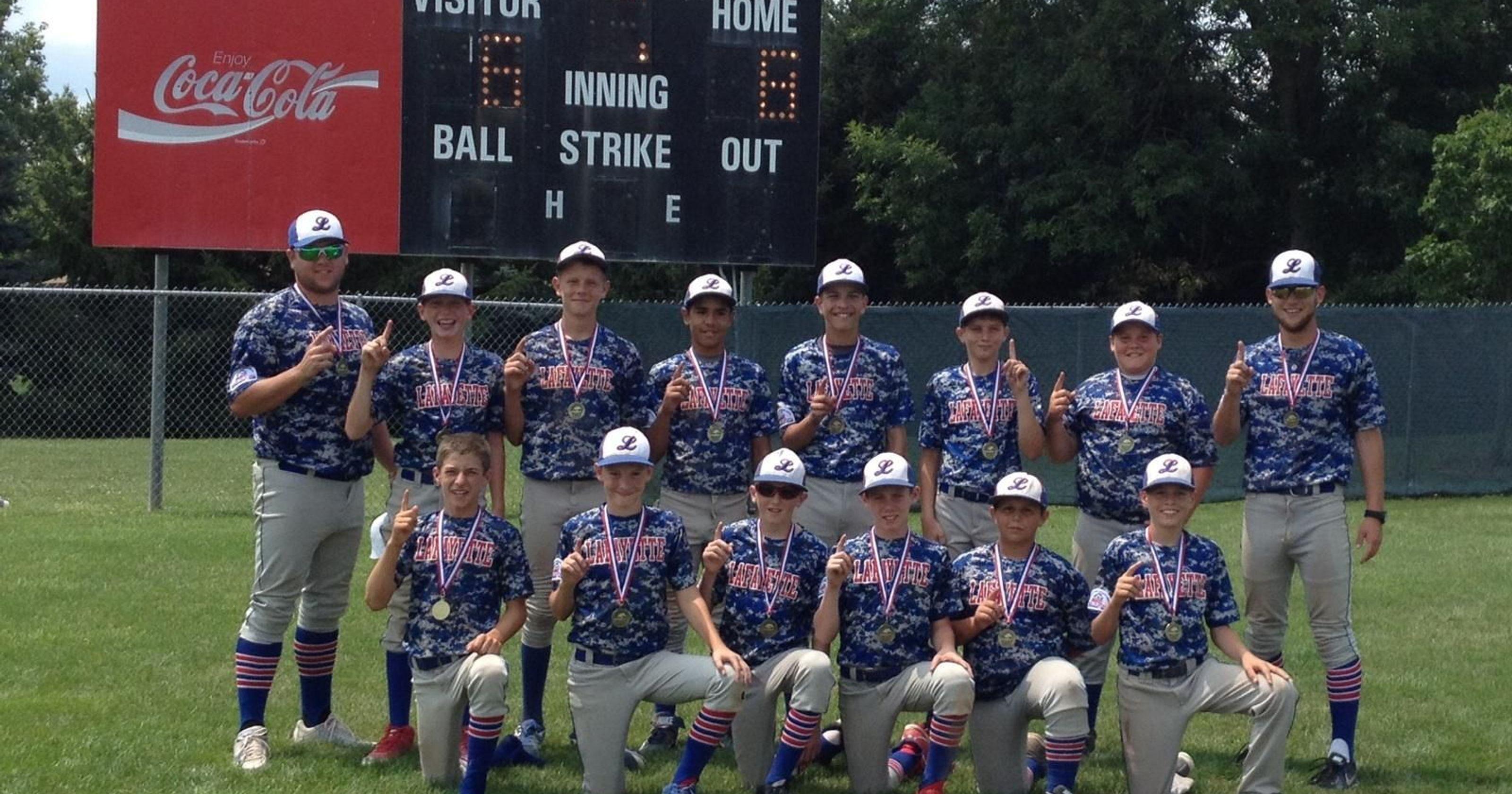 Indiana Lafayette Lightning Baseball Team Logo