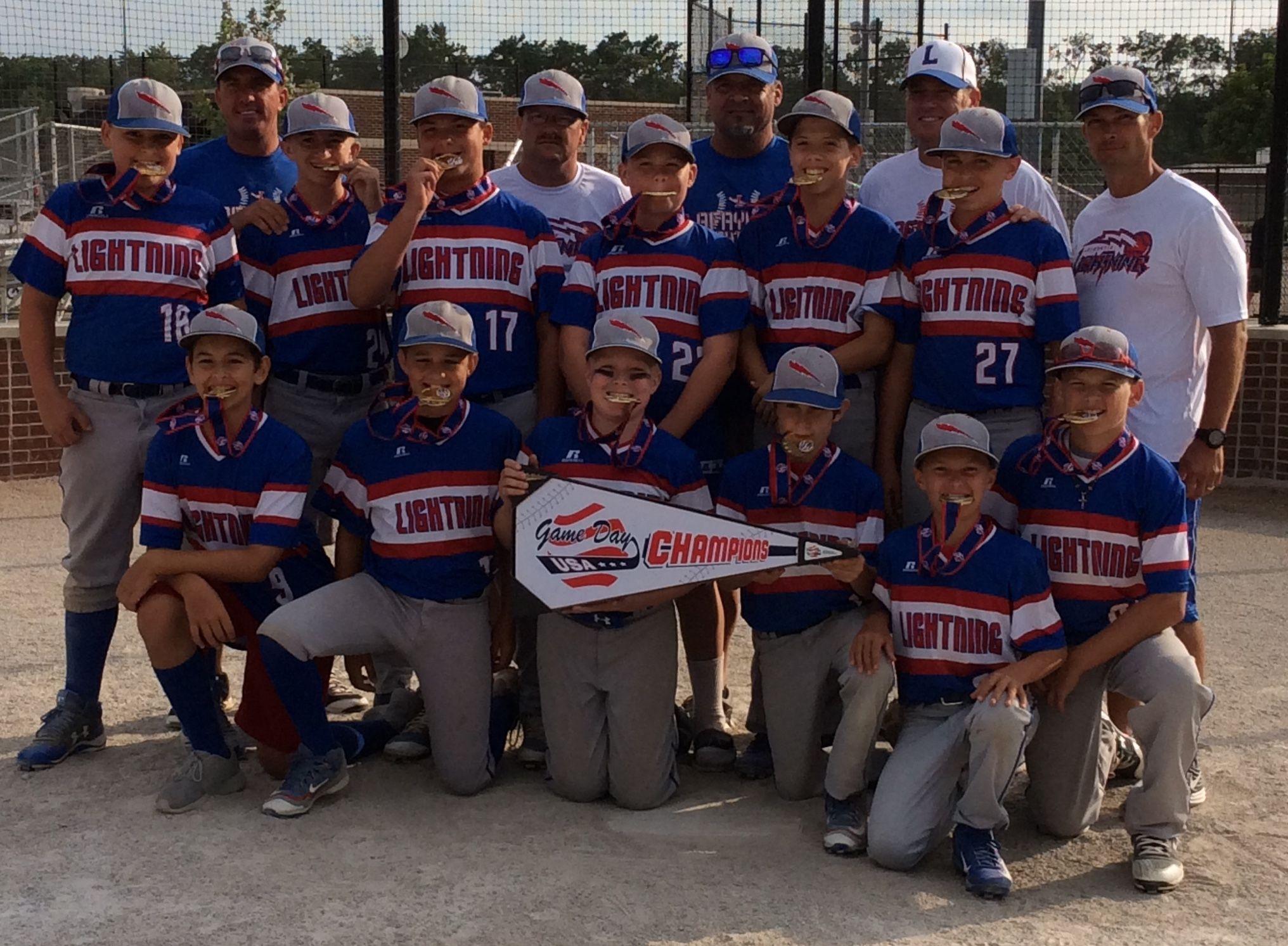 Indiana Lafayette Lightning Baseball Team Logo