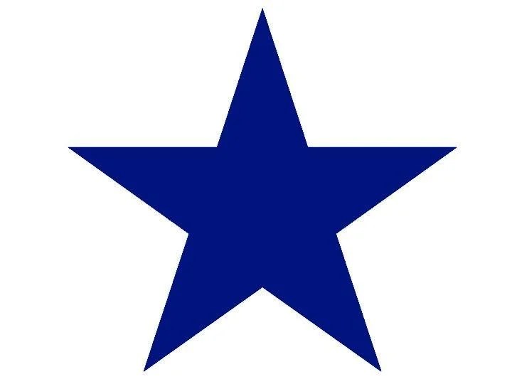Navy Blue Star Logo LogoDix