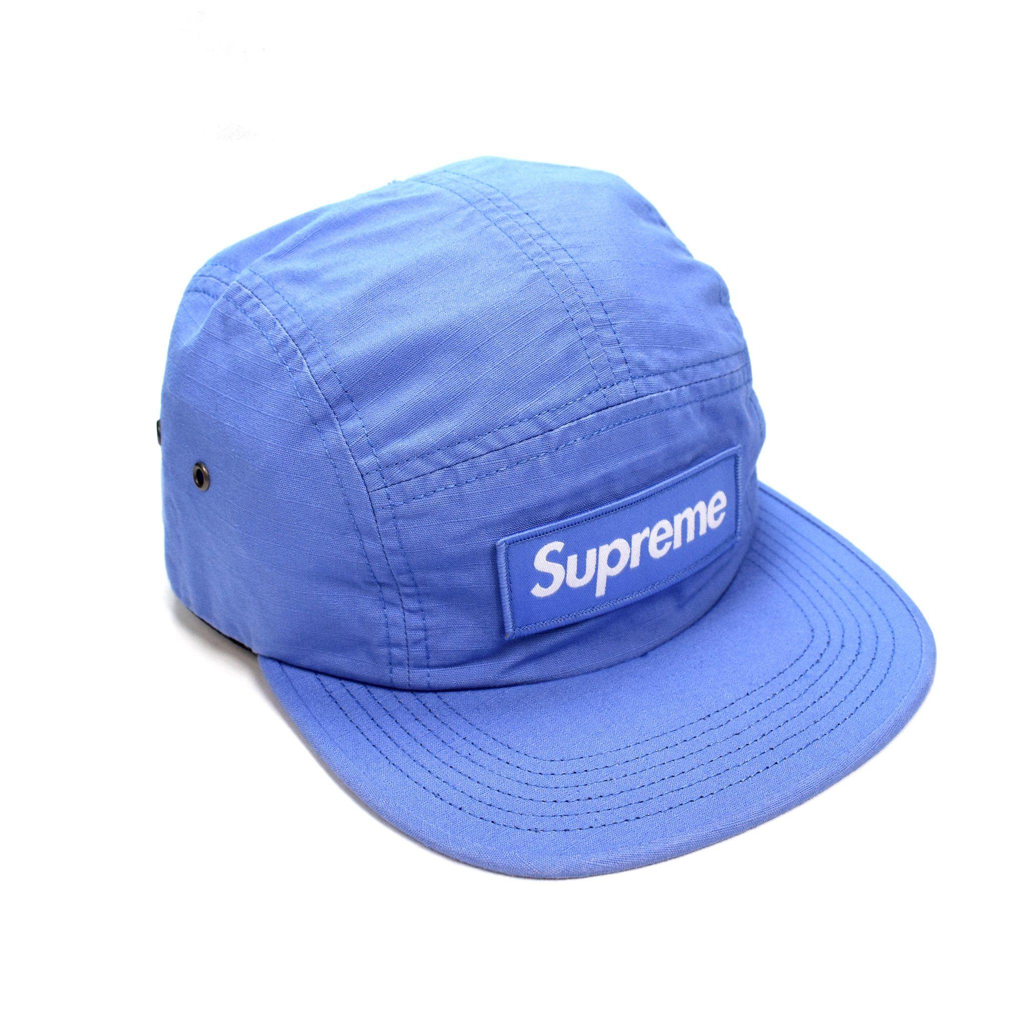 Light Blue Supreme Logo