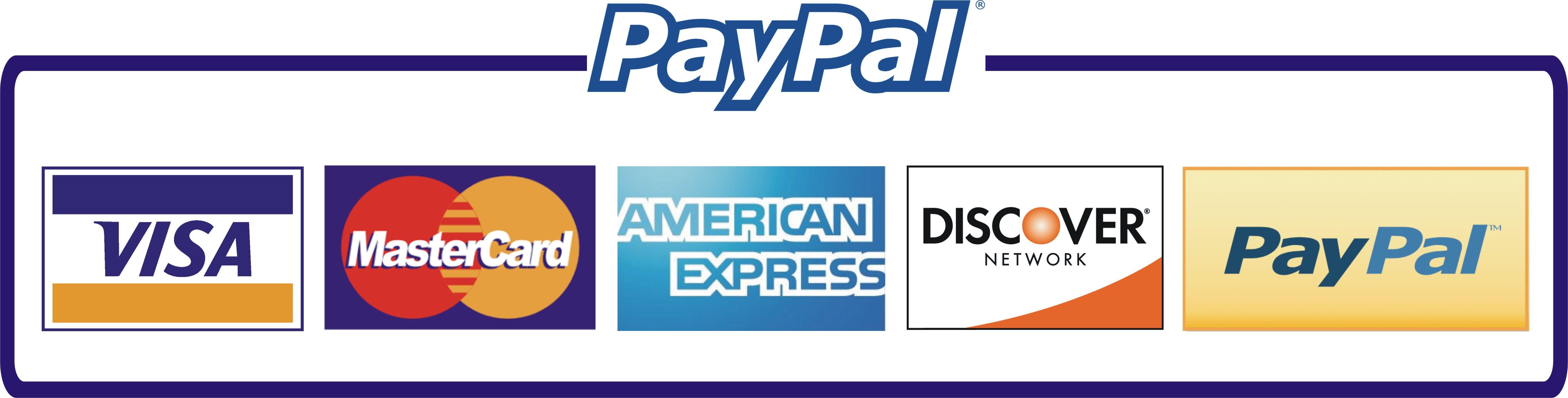 We Accept PayPal Logo LogoDix