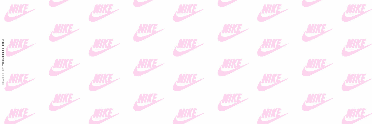 Pink Nike Logo