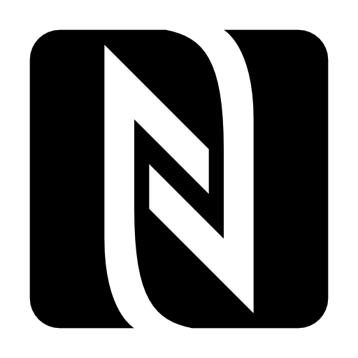 N and Black Square Logo