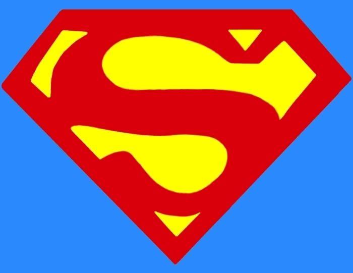Large Printable Superman Logo - LogoDix