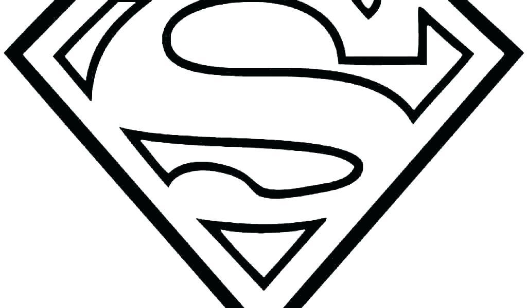 Large Printable Superman Logo