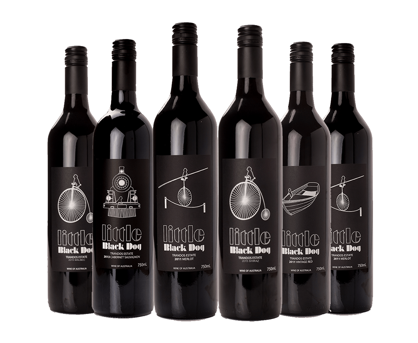 Red and Black Dog Logo