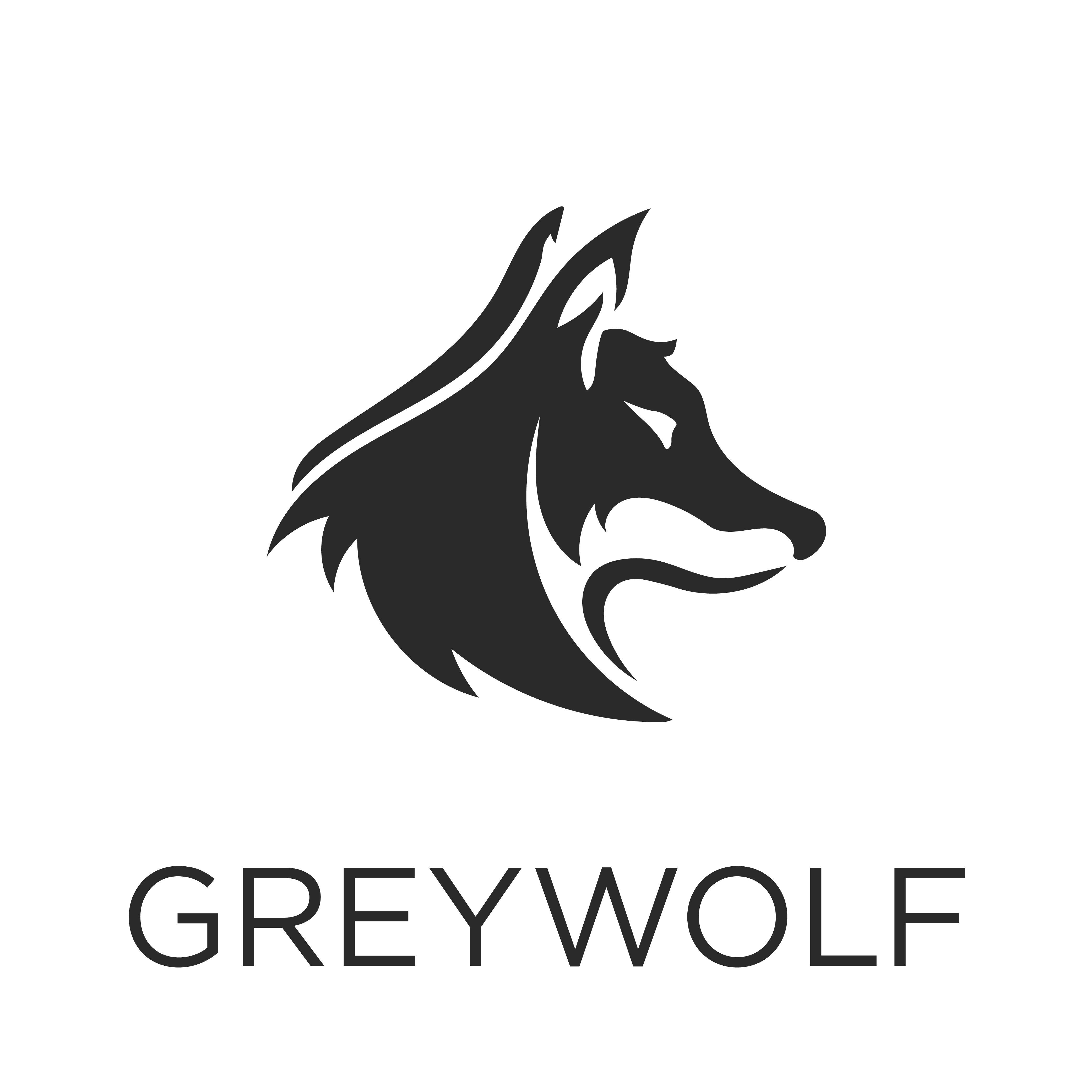 Grey Wolf Logo LogoDix
