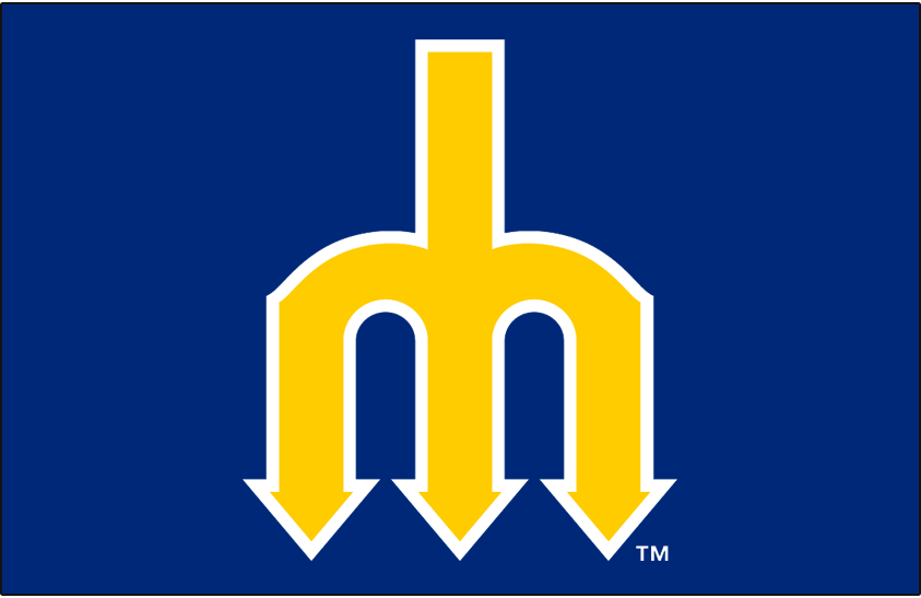 American Blue and Yellow Logo LogoDix