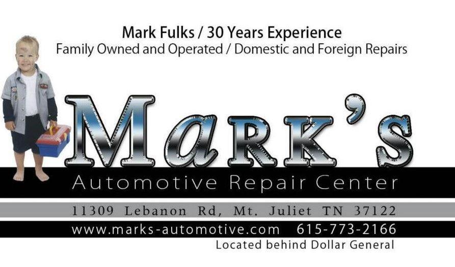 Marks Automotive Repair Logo