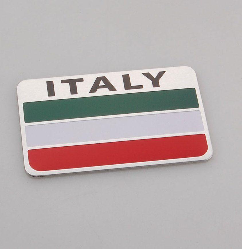 Italian Flag Car Logo