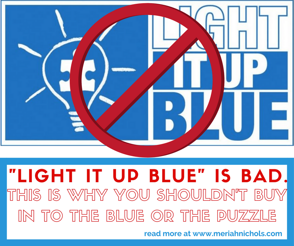Light It Up Blue Logo LogoDix
