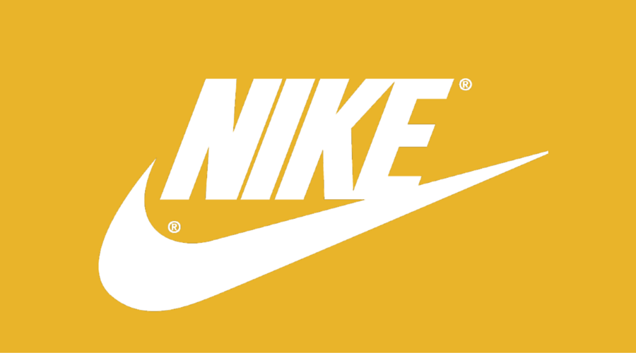 Yellow Nike Logo LogoDix