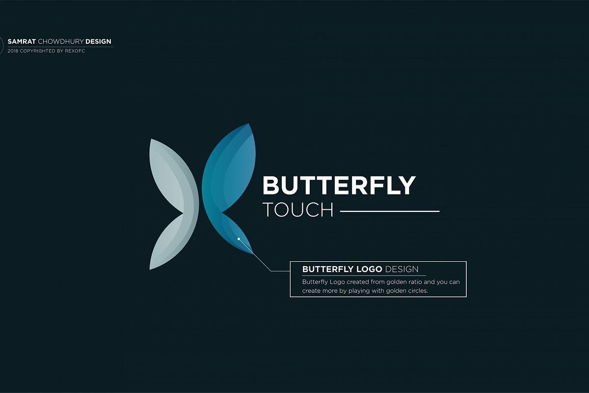 Butterfly Logo LogoDix