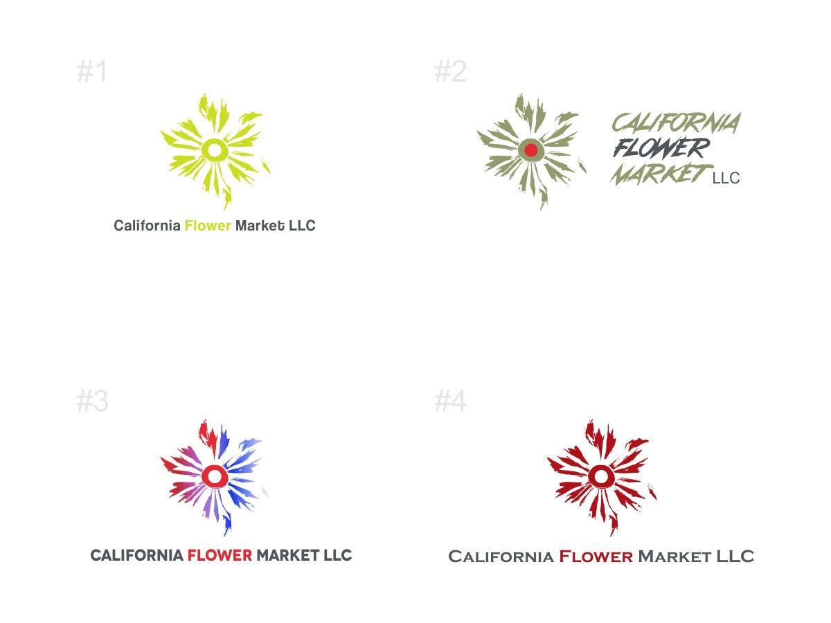 California Flower Logo