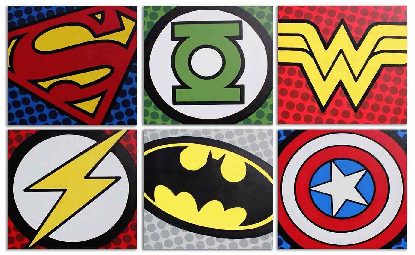 DC Comics Superhero Logo LogoDix