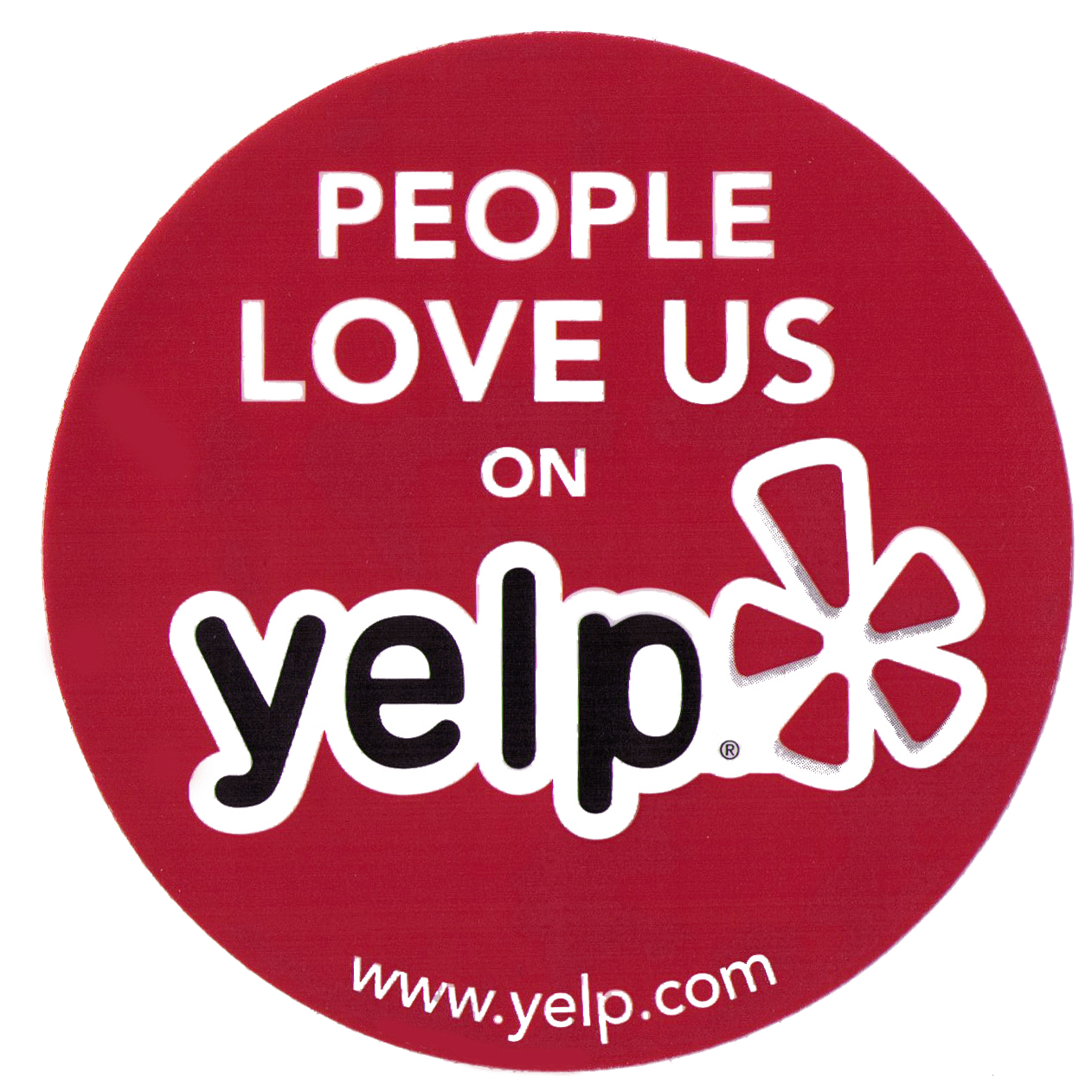 People Love Us On Yelp Logo LogoDix