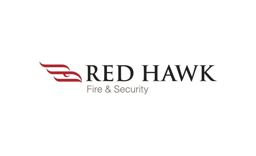 Red Hawk Fire Logo LogoDix