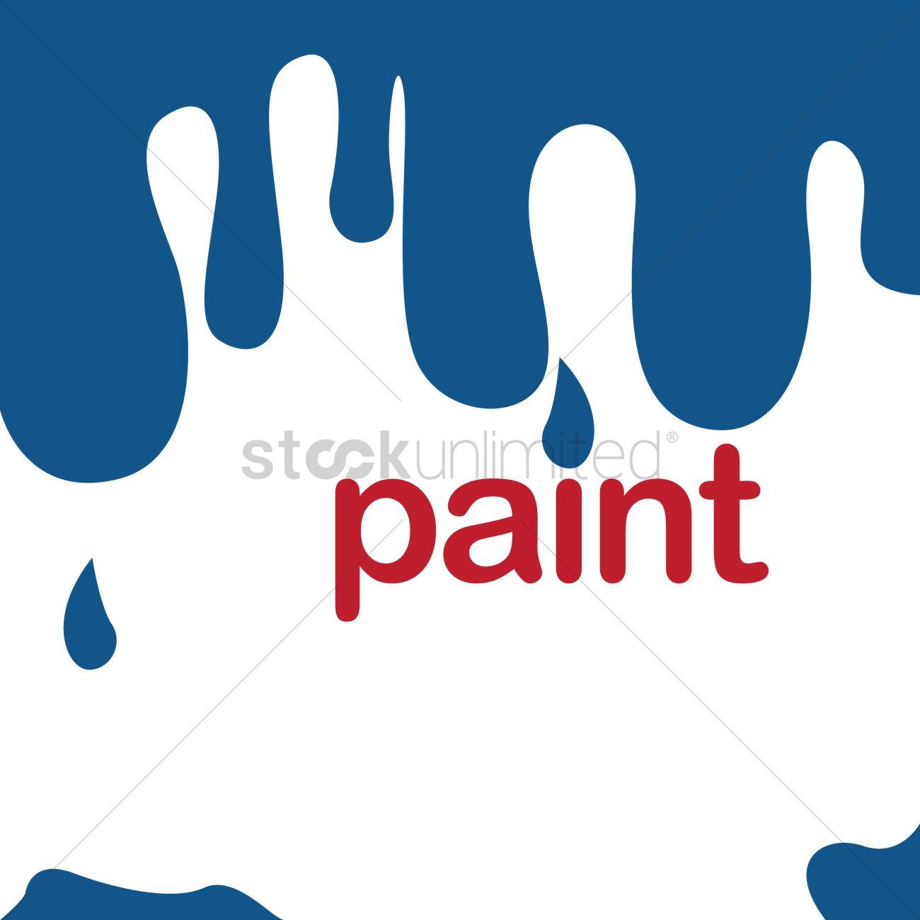 Drip Paint Logo LogoDix