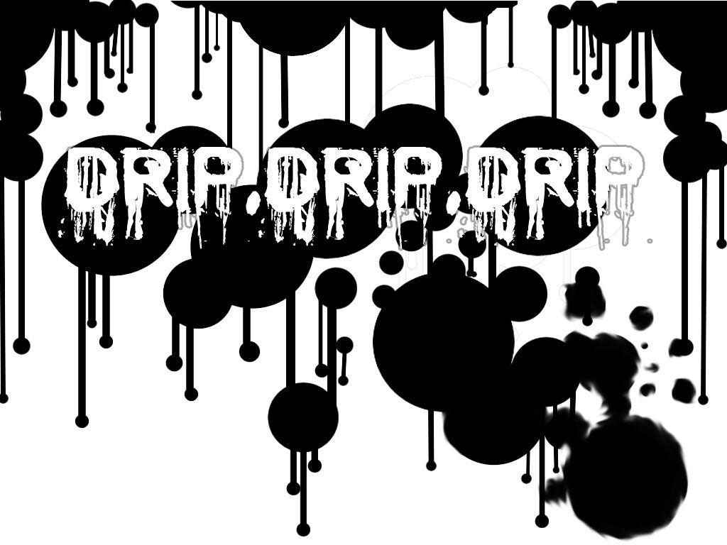 Drip Paint Logo LogoDix