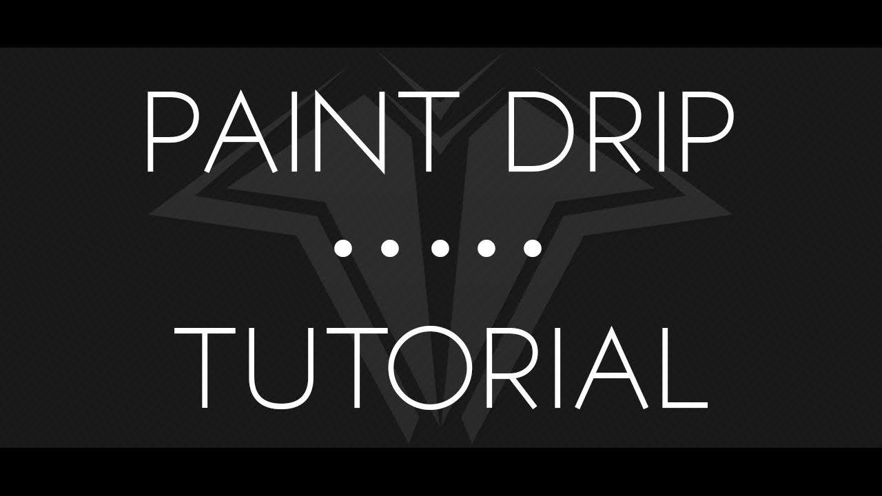 Drip Paint Logo LogoDix