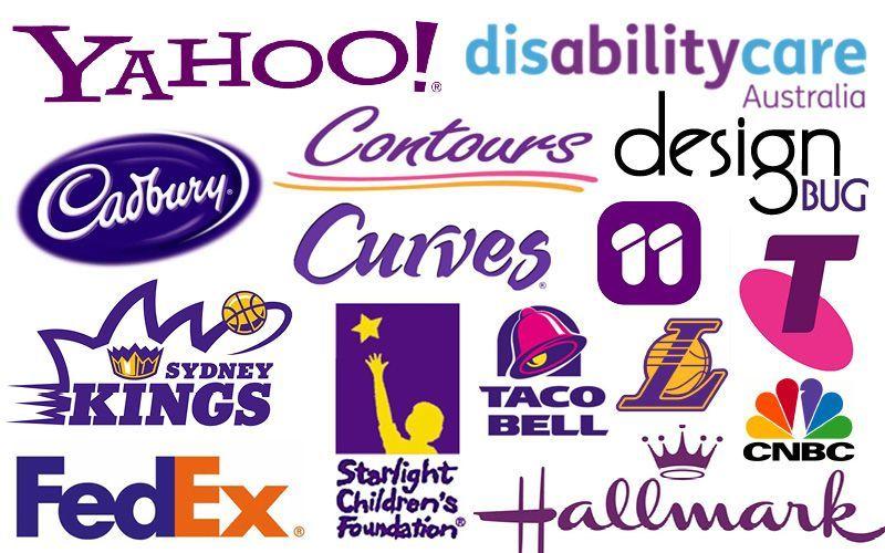 Purple Brand Logo LogoDix